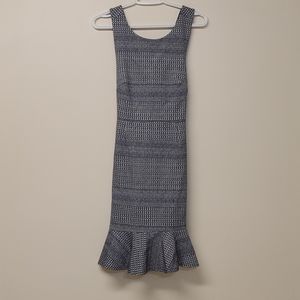 Petite Knit Print Dress